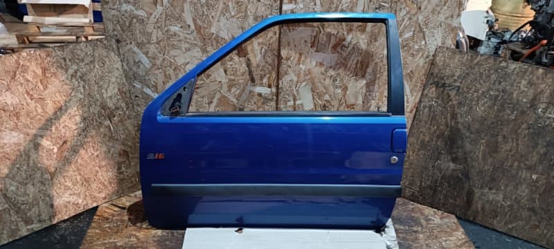 Дверь PEUGEOT 106 1A TU5JP 2002 перед. лев. (б/у)